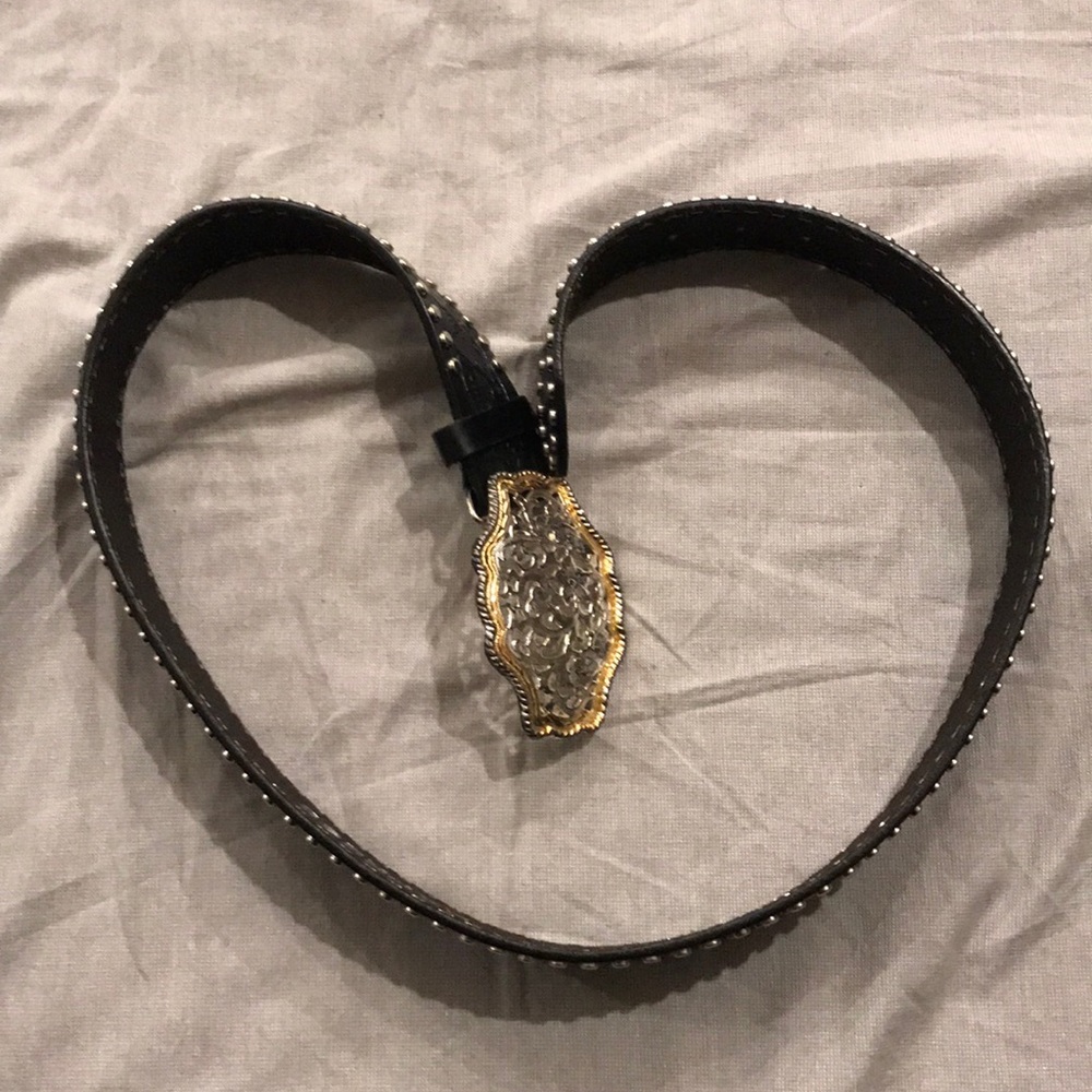 Express All Leather Belt - L